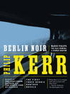 Berlin Noir (eBook)